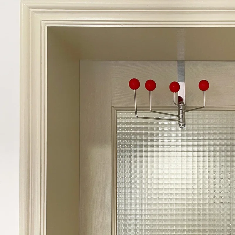 Crochet mural rotatif pour porte arrière de maison, porte-serviettes, salle de bain, gain de place, cuisine domestique, outils d'organisation sans poinçon