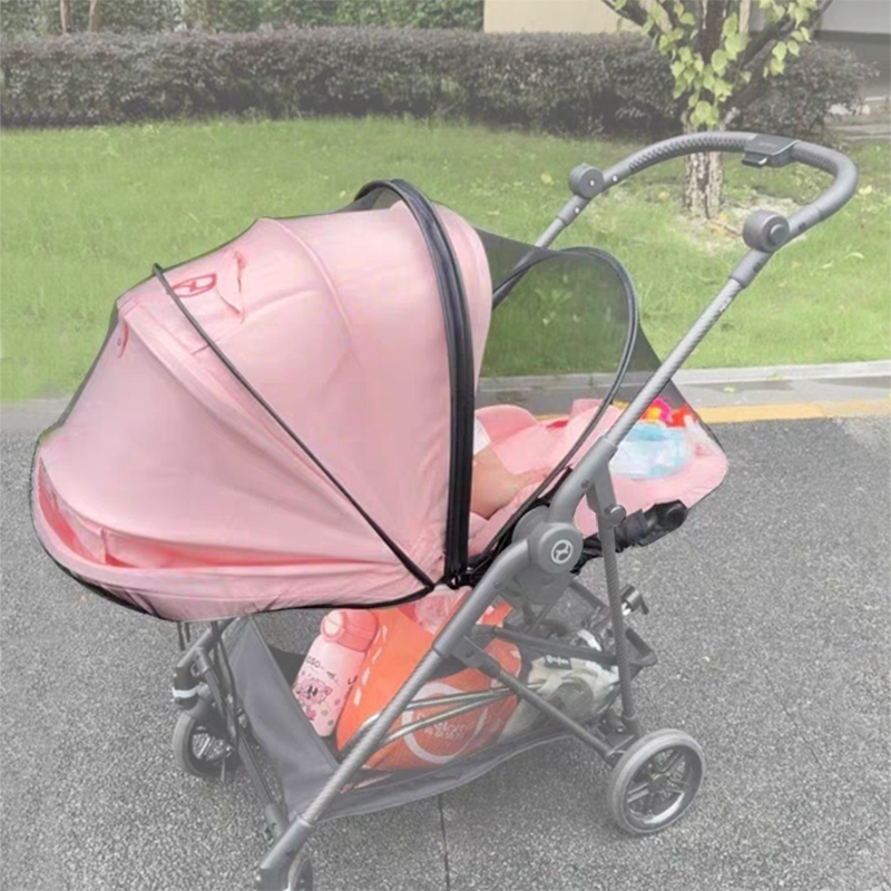 Kinderwagen-Moskitonetz für Cybex Mios 2/3 Melio 2/3/Kohlenstoff/Profi Priam 2/3/4 Platin E-Priam Eezy S S+2 /Twist Coya Buggy Tragetasche