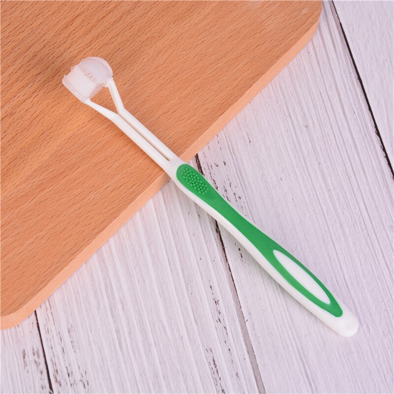 3 Sided Silicone Nano Brush Oral Care Safety Teeth Brush Oral Health Cleaner Dental Clean Toothbrush