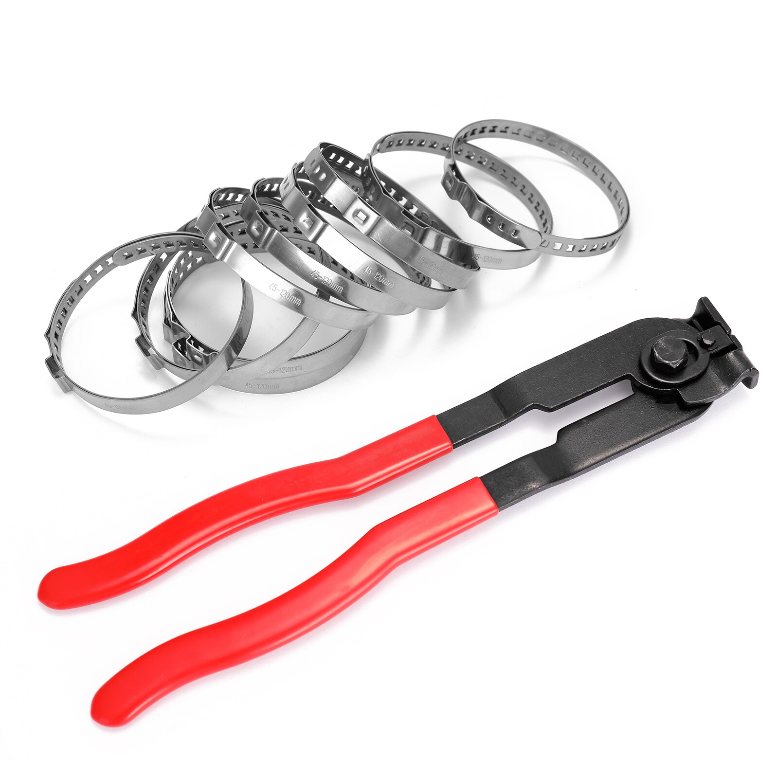 Steel Clamp Tool Ferrule Plier Clamping Cinch for Pex Crimp Rings with Max 35mm Opening