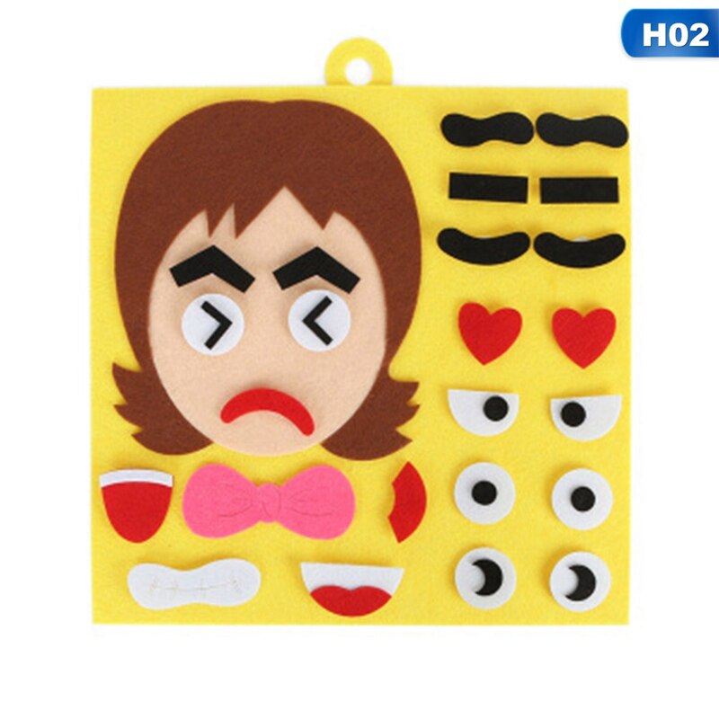 Super Emotion Change Puzzle Toys Expression Best For Children Changable Face Puzzles For Children