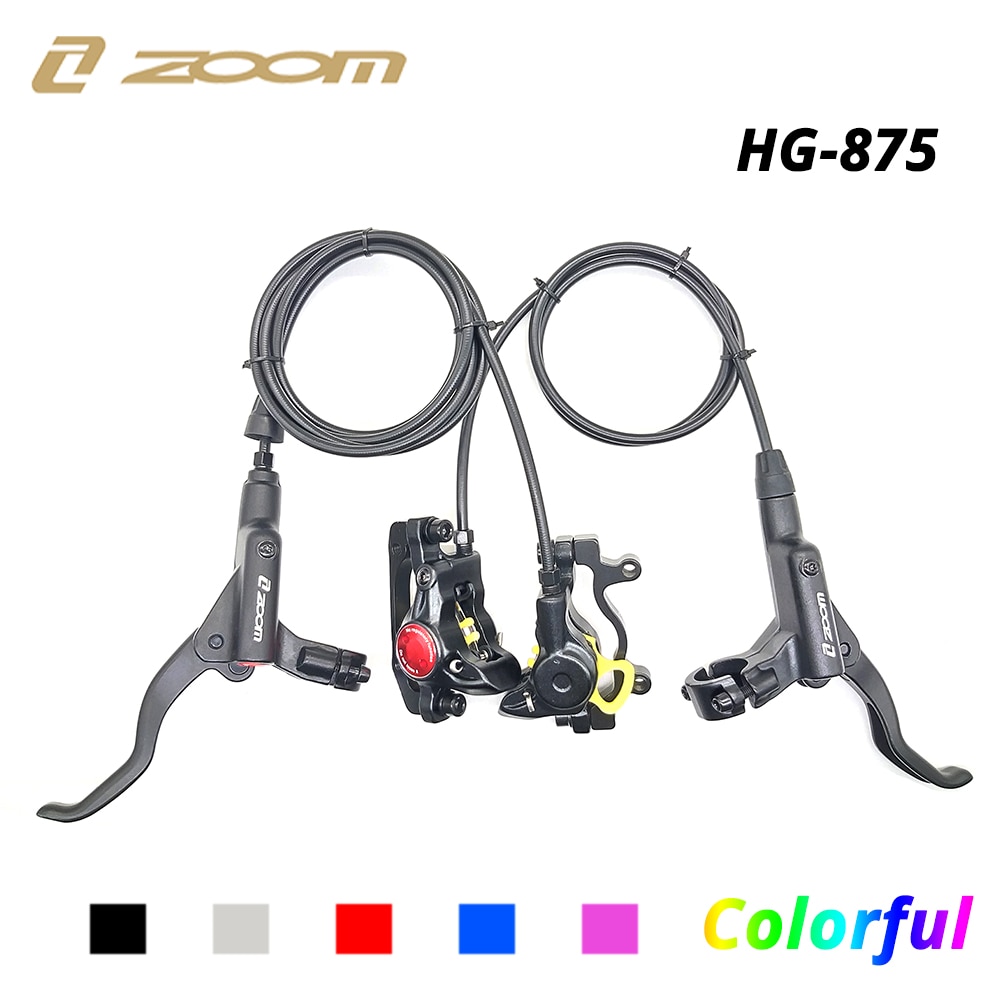 ZOOM HB-875 HB 875 bike Brake mtb mountain bicycle Hydraulic Disc brake set clamp compatible with mt200 m365 m395