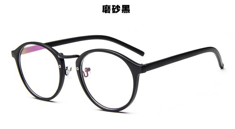 Monturas para gafas de de para mujer , gafas de grado Retro a la para mujer, monturas para gafas ópticas para mujer: Black