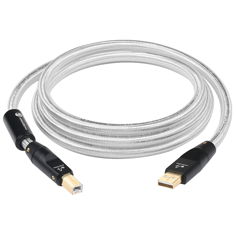 Ataudio hifi usb-kabel dac ab cb cc digital ab lyd a til b high-end type a til type b hifi usb otg type c-kabel