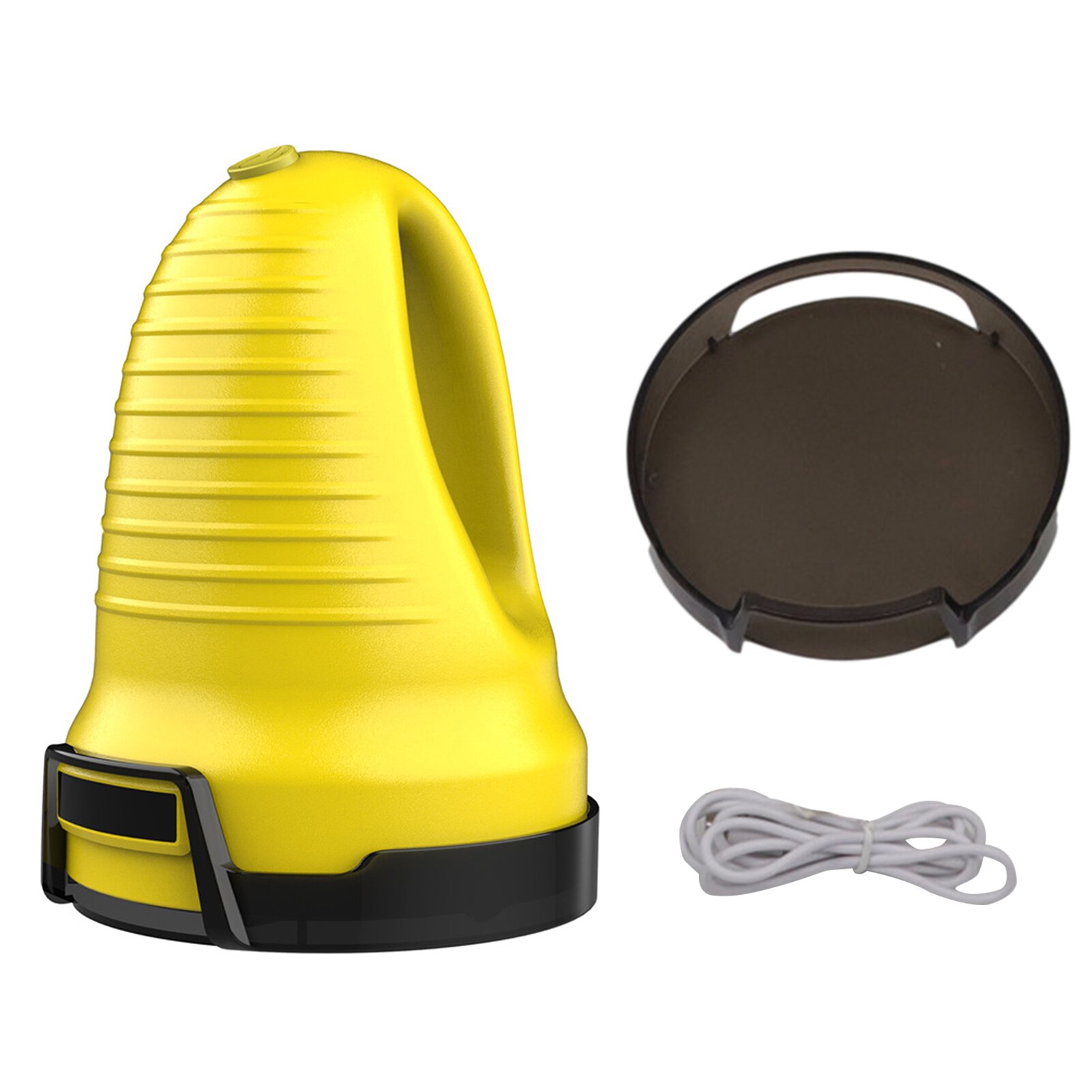 USB Electric Snow Scraper Auto Snow Removal Shovel Car Windshield Ice Scraper Glass Defrost Clean Tools Electric Window Cleaner: Yellow