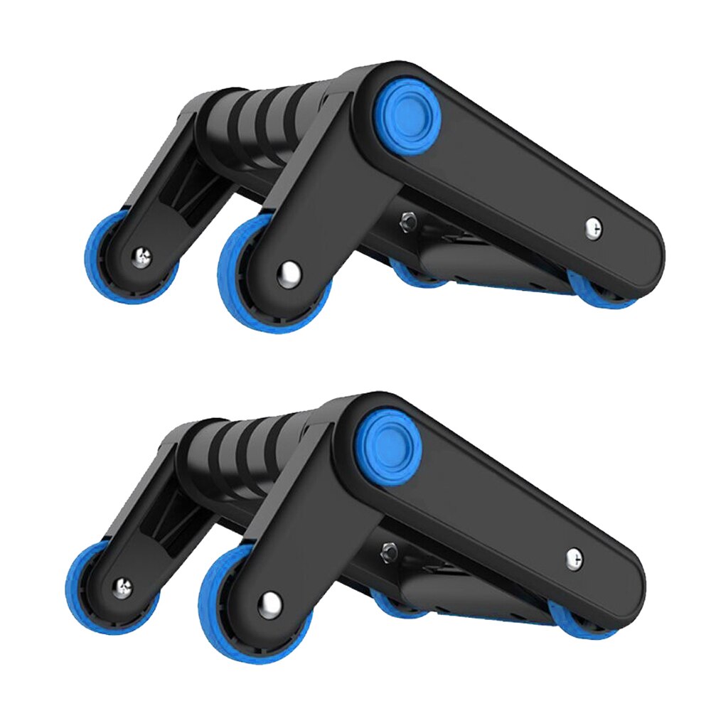 2pcs AB Roller ABS Abdominal-Muscle Machine Men Use A Slimming Waist Tummy Tuck Machine Exercise Fitness Equipment for Home Gym: Blue