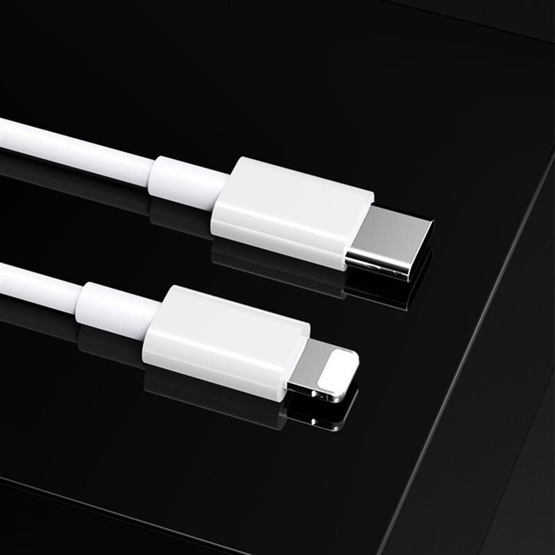 PD 18W 9V/2A USB C Cavo di Ricarica Veloce per il iPhone 12 11 11pro Max Xr Xs 8 più di ipad aria Macbook Adattatore del Caricatore Cavo di Fulmine: solo 3A cavo