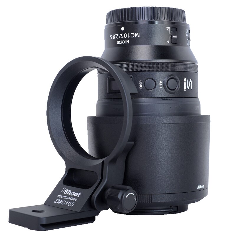 Ishoot Lens Kraag Voor Nikon Z Mc 105Mm F2.8 Vr S/Nikon Z 85Mm F 1.2 S/Nikon Z 135 F1.8 S Plena Statief Mount Ring IS-ZMC105