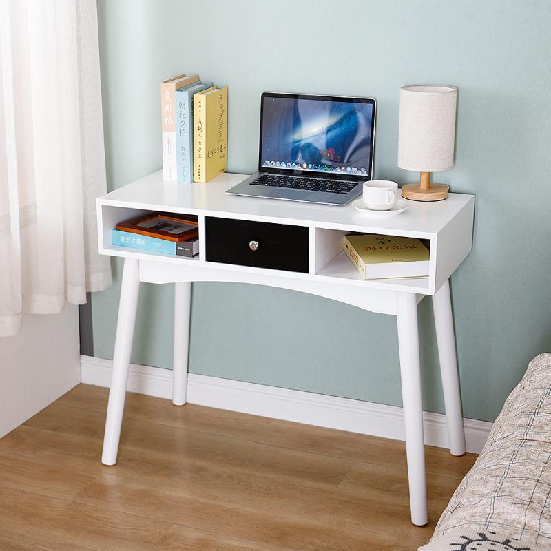 Nordic Office Desk Simple Computer Desk Study Modern Minimalist Home Bedroom Wood Study Desk Computer Table Furniture HWC