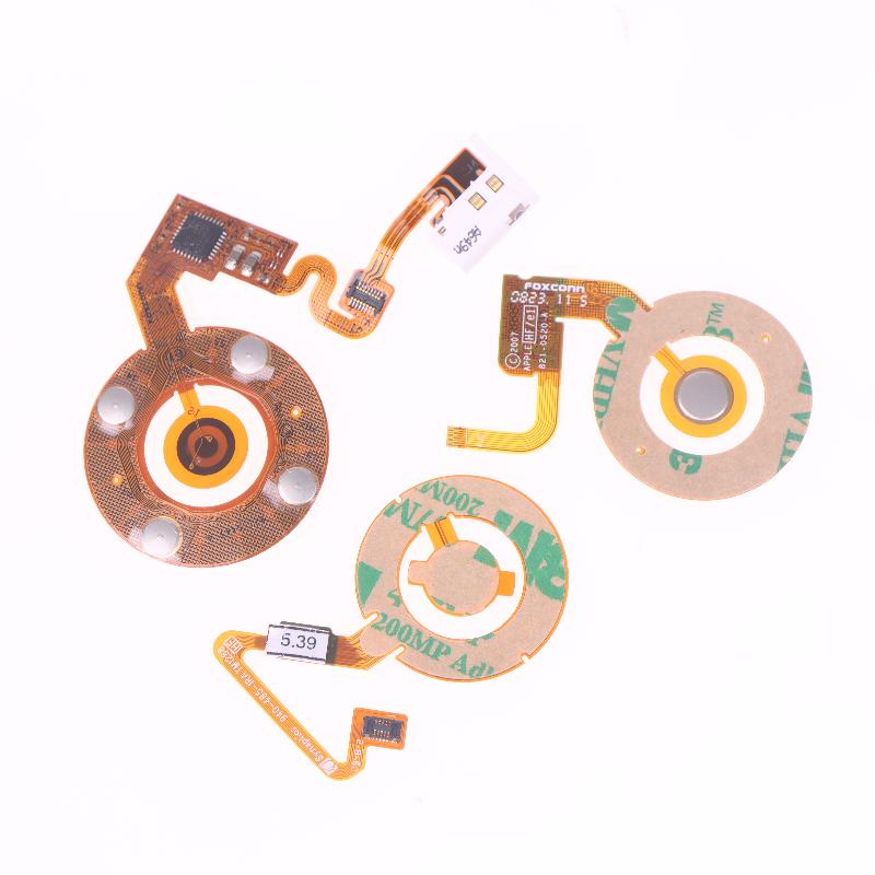 Roda de clique com fita de cabo flexível para IPod Nano 2 2o 3 3o 5 5o acessórios