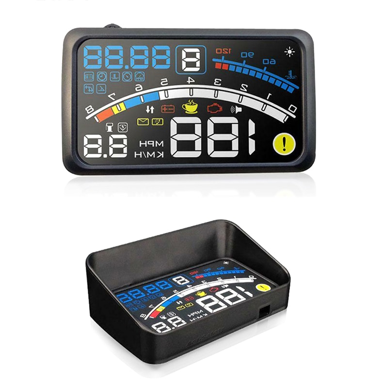 5.5" Car HUD Holder Bracket OBDII OBD2 Port Head Up Display Brackets Hood for ASH-4C/ASH-4C/ASH-4E Car HUD