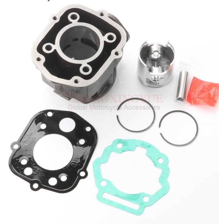 70cc gran cilindro Kit de cilindro y Kit de pistón y cilindro Junta Derbi GPR 50 carreras Senda 50 R/SM Senda DRD 50cc (2005-) D50B0