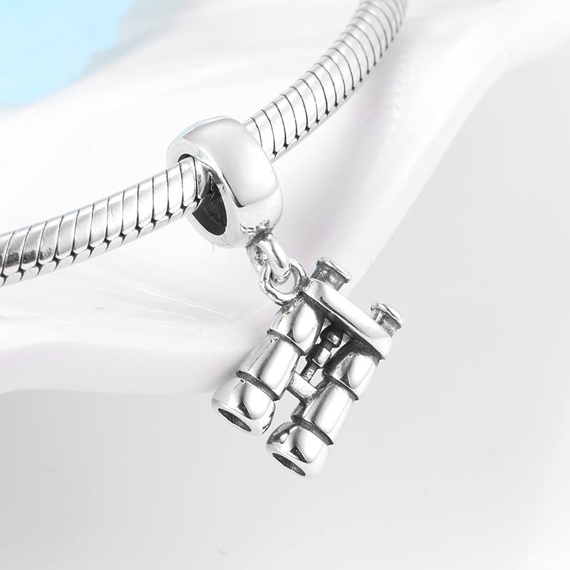 Breloques en forme de petit voilier en émail, perles en argent Sterling 925, adaptées aux Bracelets européens originaux,
