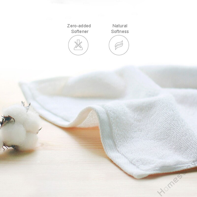 Original Xiaomi ZSH Polyegiene Antibacterical Towel 100% Cotton 5 Colors Highly Absorbent Bath Face Hand Towel Young Series