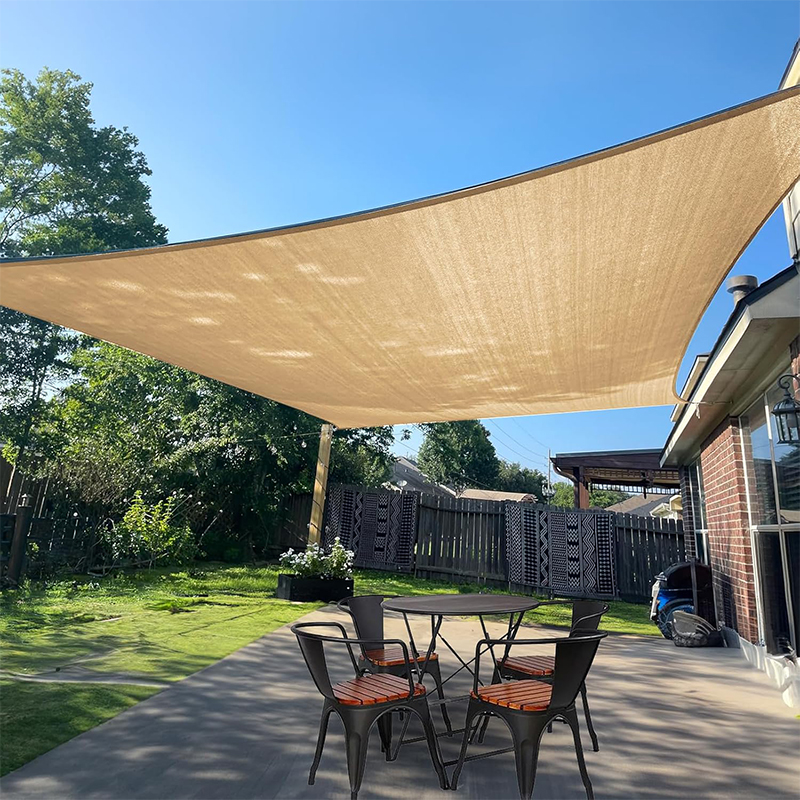 Outdoor Shade Mesh Balcony Cover Privacy Garden Layout Shadow Awning Sail Exterior Terrace Camping Tent Travel Decorations Fence
