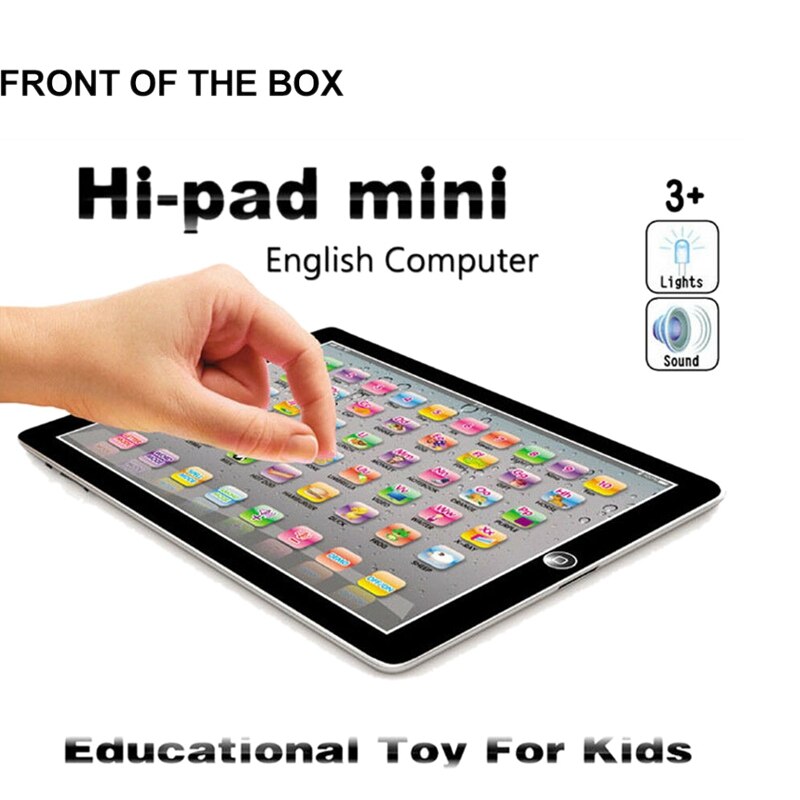 Bebê mesa tablet brinquedos educativos crianças para 1-6 anos criança aprendizagem inglês presente (cor ran)