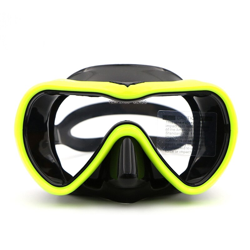 Ailloma dykningsbriller silikone anti-tåge svømningsmaske voksen hærdet glas linse sportsudstyr briller