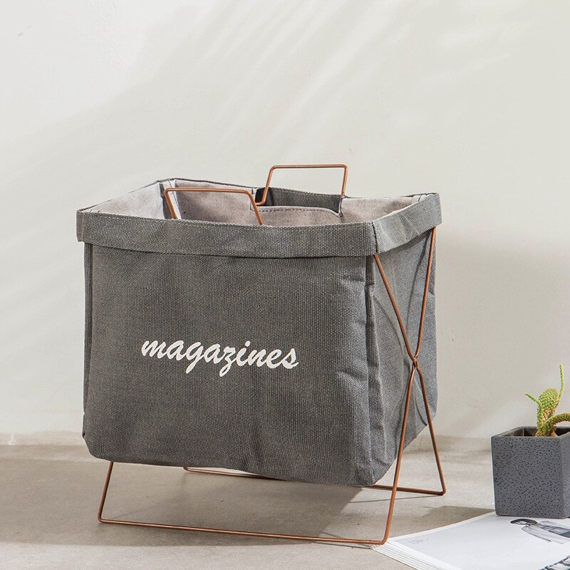 Opvouwbare wasmand organizer, opvouwbare wasmand voor thuis, wasmand, grote mand, opbergtas - koffie