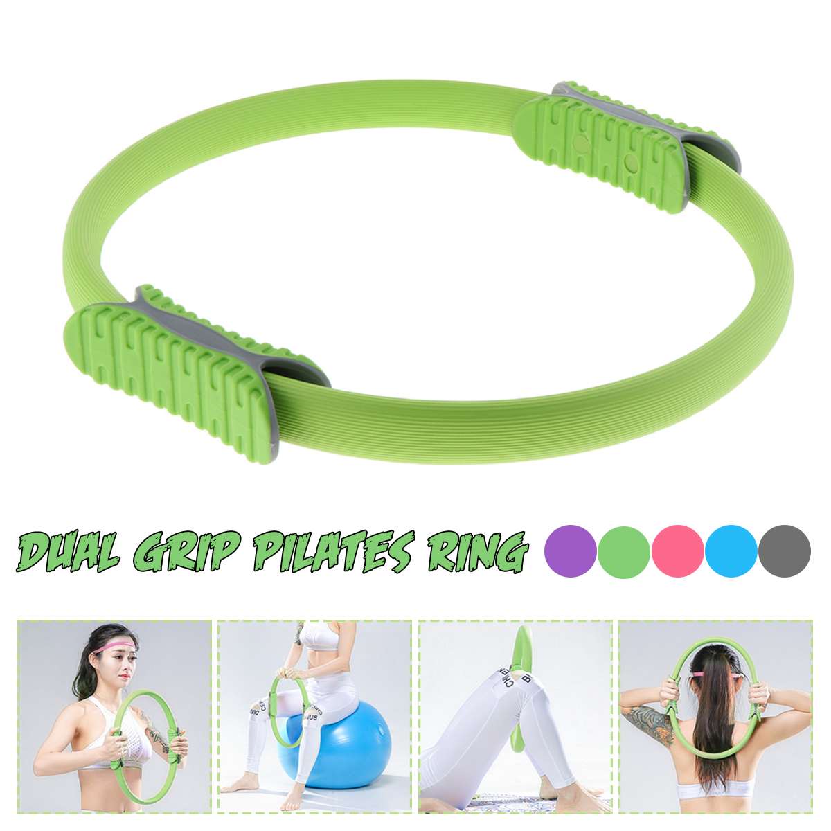 Fitness Yoga Pilates anneau femmes maison Fitness gymnastique entraînement exercice Sport entraînement Yoga cercle musculation accessoires