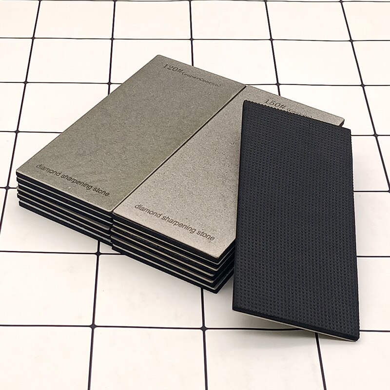 80~3000# Diamond non-slip sharpening stone with EVA base for sharpening tools in kitchen sharpener system