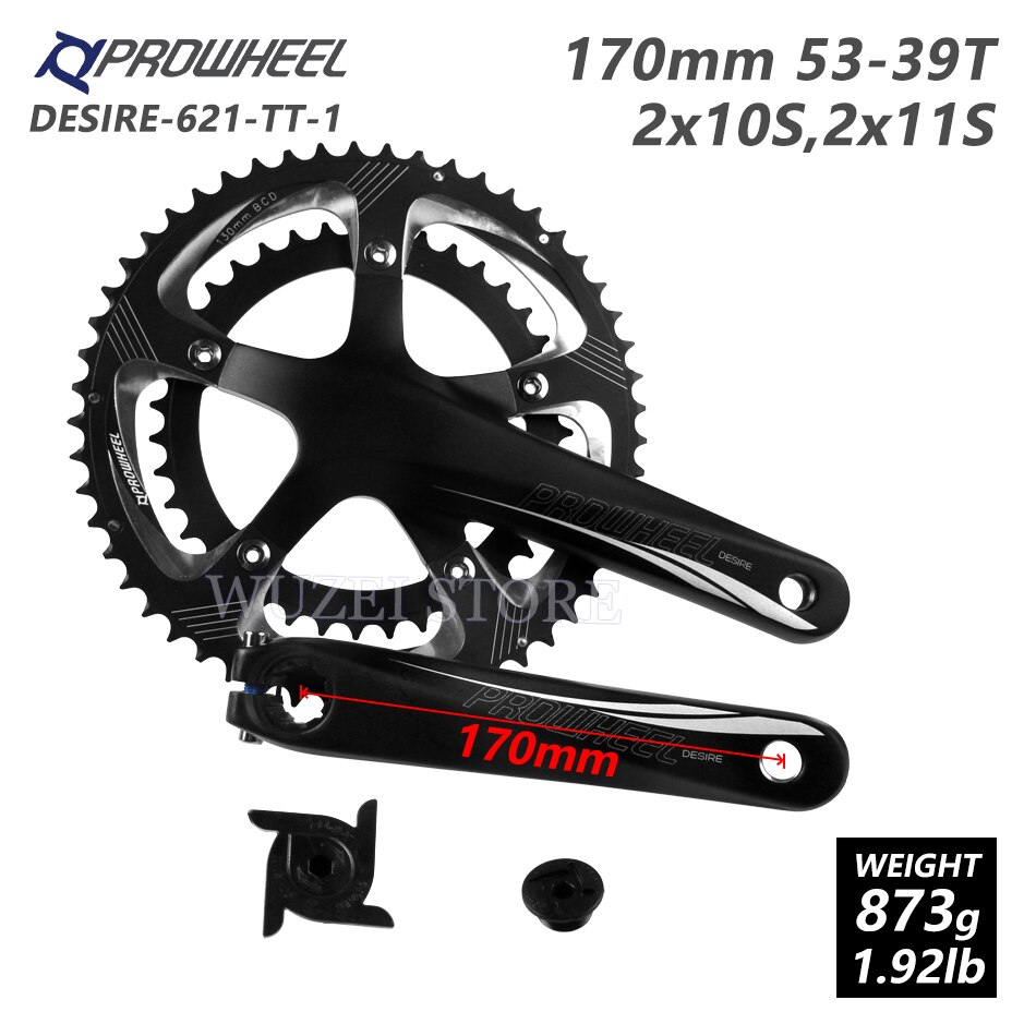 PROWHEEL Ebike ISIS - Brazo de manivela eléctrico para bicicleta ISIS