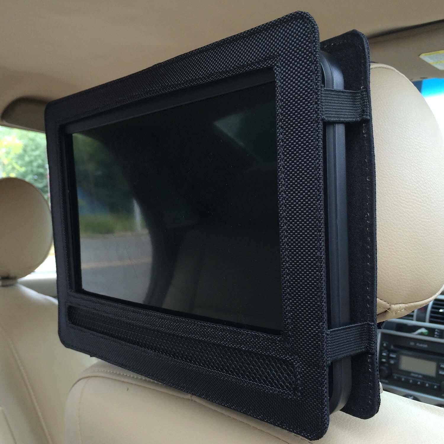 Appui-tête de voiture réglable DBPOWER | Support de montage pour poste de voiture, lecteur DVD Portable de 10.5 pouces