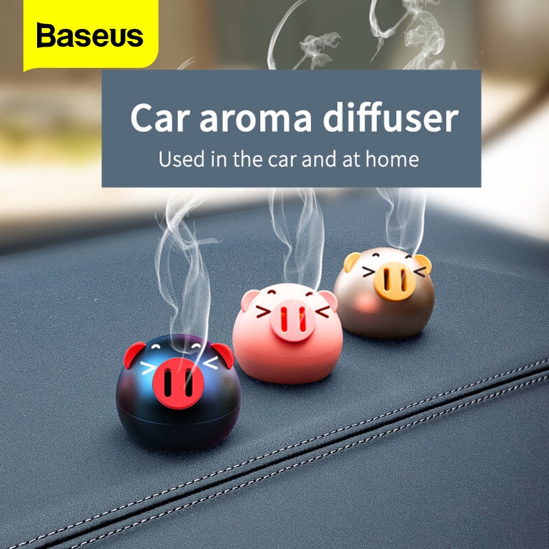 Baseus Mini Metalen Auto Luchtverfrisser Voor Dashboard Auto Air Outlet Aromatherapie Auto Diffuser Effen Parfum Aroma Voor Car Home