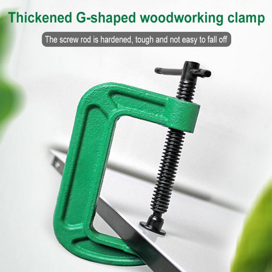 2/3 inch 4' 5' 6inch G Clip Iron Heavy Duty Clip Strength Wood Clip Clamp Clip Clamp Fixture Woodworking Fixture