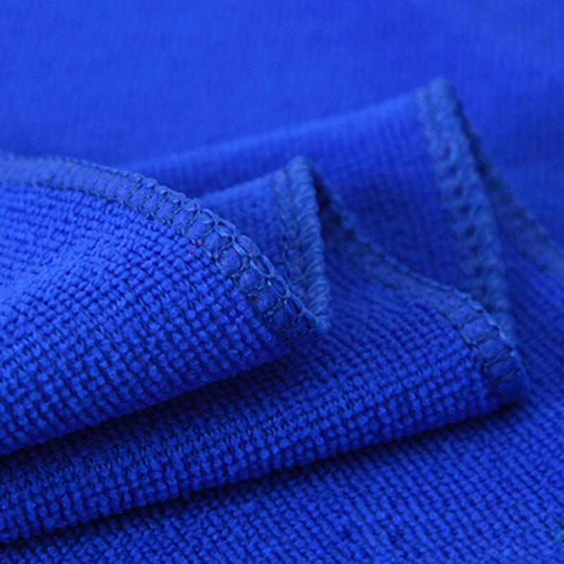 1pc mikrofiber håndklæde bilpleje polering vask håndklæder plys vask tørre håndklæde tyk plys polyester fiber bil rengøringsklud