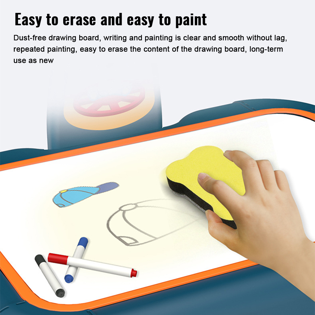 Kids Drawing Projector Table Toys Drawing Board Table with Light Educational Learning Paint Tool LED Painting Desk Toys for Kids