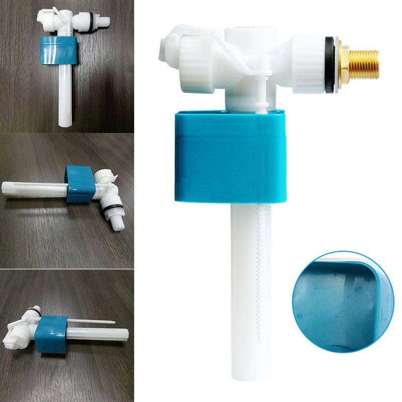 Side Entry Toilet Inlet Valve Cistern Fittings G1/2 Adjustable Float Filling Valves Bathroom Fixture Replacement Parts-30