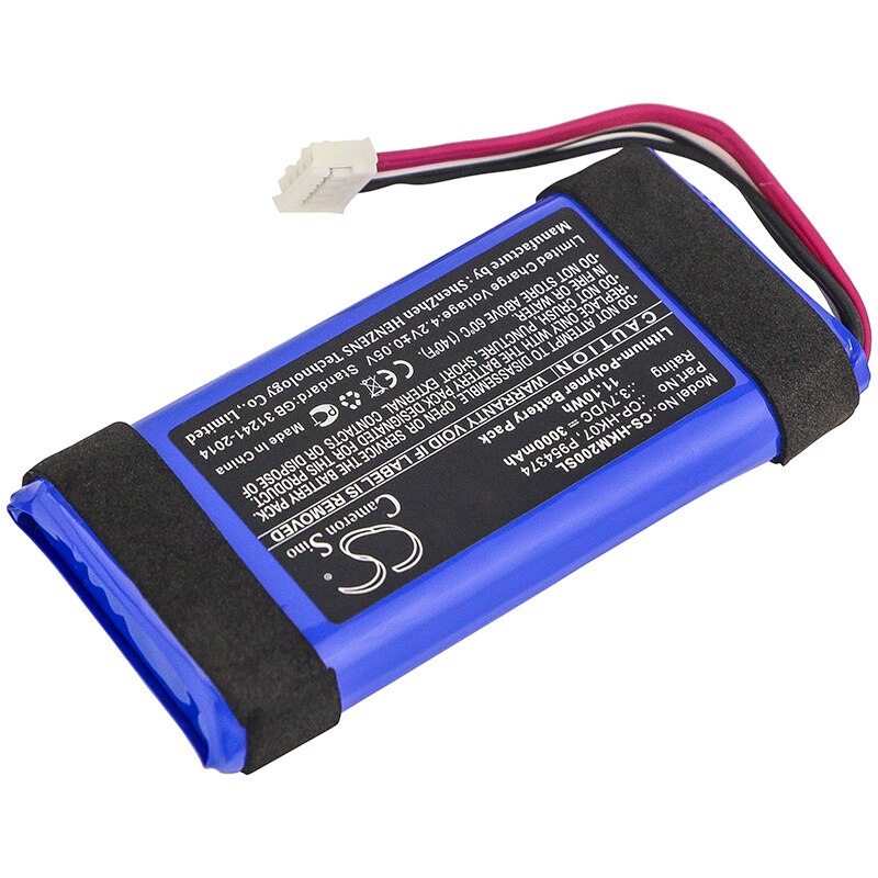 Cameron Sino Battery CP-HK07 P954374 for Harman Kardon Onyx Mi Li-Po Li Polymer Speaker Batteria 3000mAh + fast