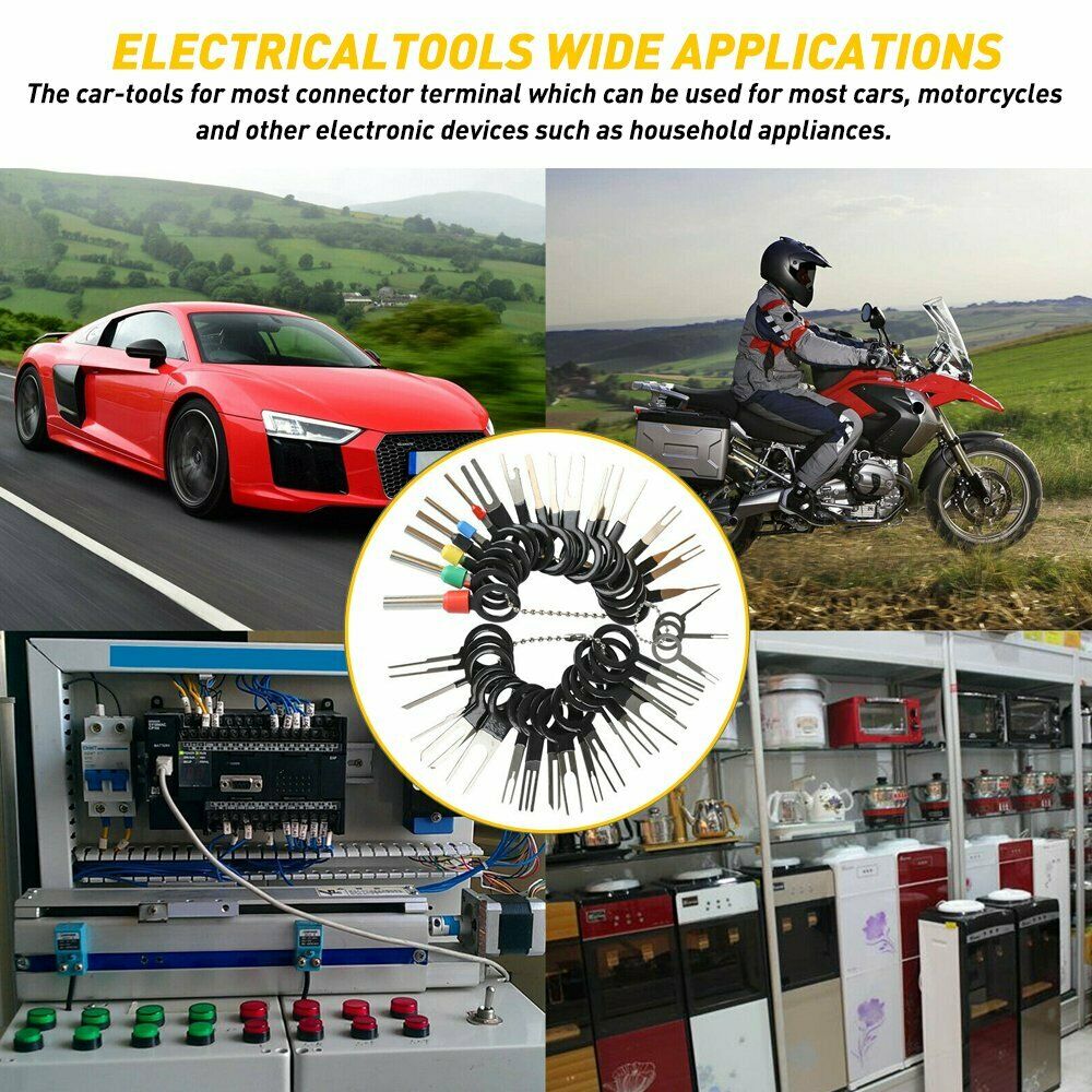 152Pcs Brand Car Terminal Removal Tool Wire Plug Connector Extractor Puller Release Pin Extractor Kit To Fit Any Terminal