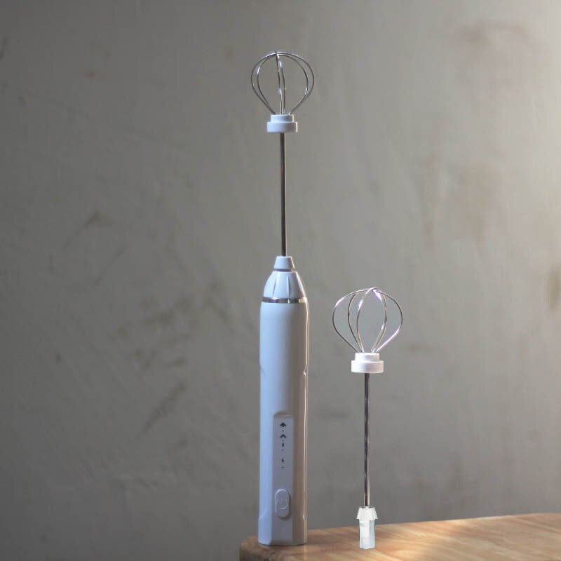 Frullatore Elettrico A Immersione Portatile – Ricaricabile USB – 3 Testine Intercambiabili - 5