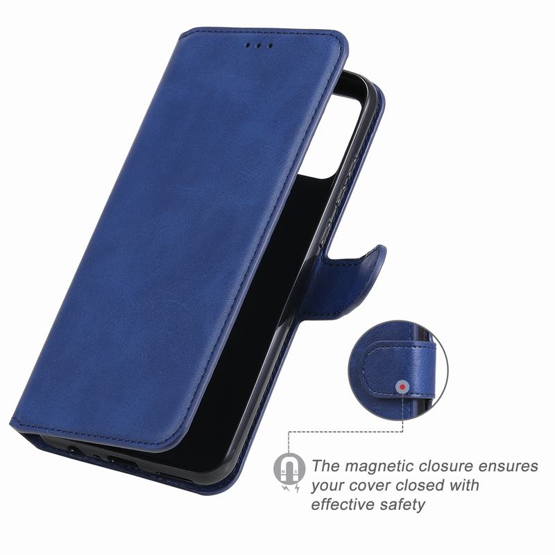 Flip lederen hoesje voor huawei honor 9a portemonneehoes luxe effen smartphone schokbestendige beschermhoes telefoonhoesjes honor 9a