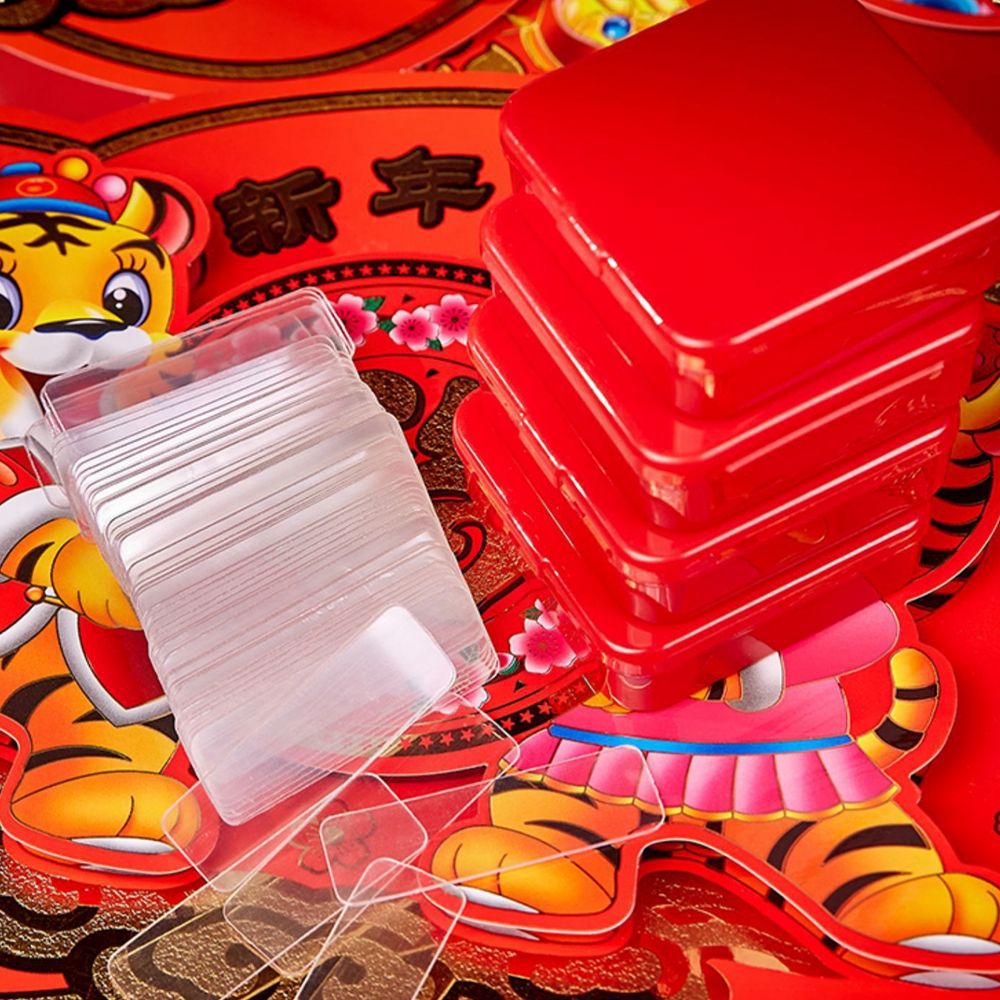 60/120/180Pcs Transparante Tape Hoge-Lijm Non-marking Dubbelzijdig Tape cut Waterdichte Stickers Tape