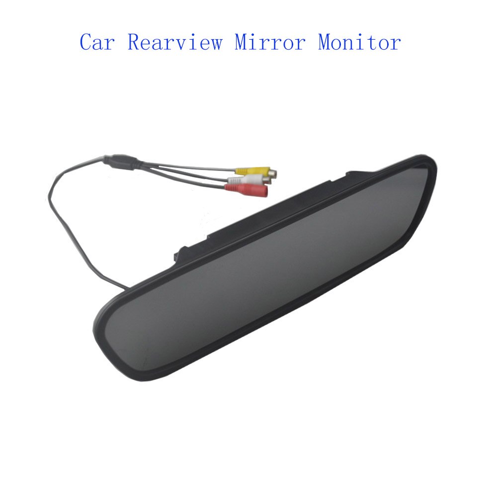 HD 4.3 inch Parking Assistance Auto Reverse Monitor TFT LCD Car Achteruitkijkspiegel Monitor Scherm