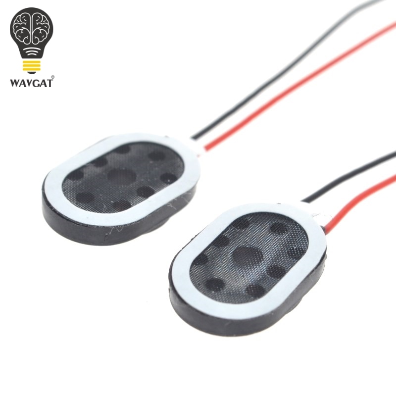 20 st högtalare telefon surfplatta mikrohögtalare 1w 8r 8 euro 1 watt 1015 10 * 15mm 4mm tjock