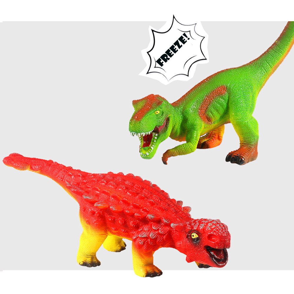 48CM Educational Vocal Dinosaur Toys Kids Realistic Soft PVC Plastic Figures Animal Model Toys for Children Xmas