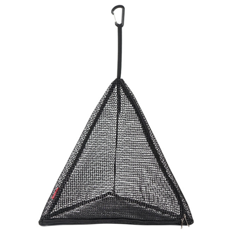 Red de secado de Triple esquina para exteriores, red de almacenamiento plegable para acampar, red colgante, cesta de almacenamiento, bolsa de red colgante de PVC: S