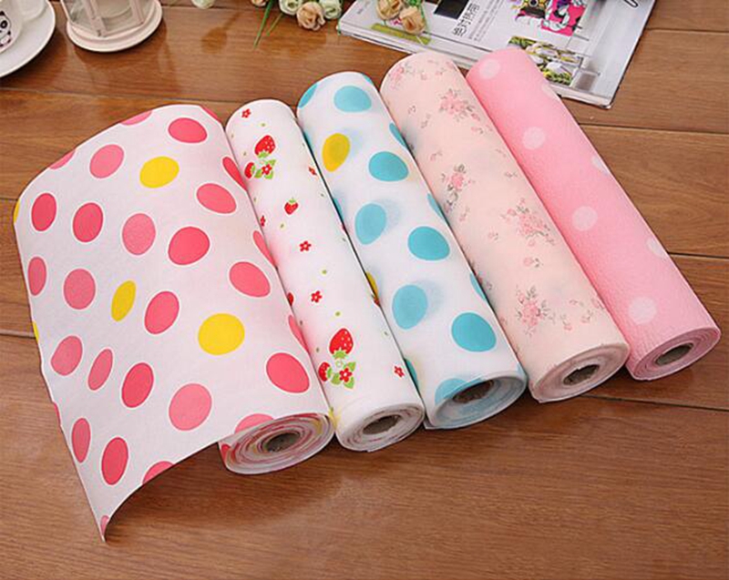 5M Kitchen Table Drawer Shelf Liner Contact Paper Waterproof Mat Pad No Slid