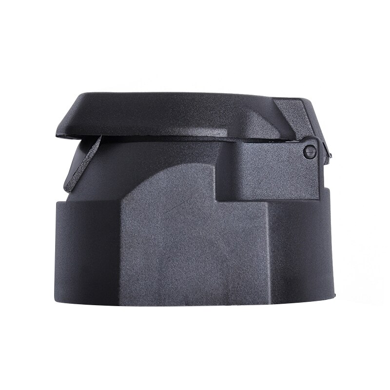 12V 7-Pin Flat Round Trailer Connection Socket European Standard Truck Trailer Link Flat Round Cars Trailer Connector