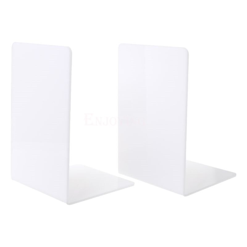 Aanbieding: 5x acryl boekensteunen transparant 16 x 15 x 21 cm (2 stuks
