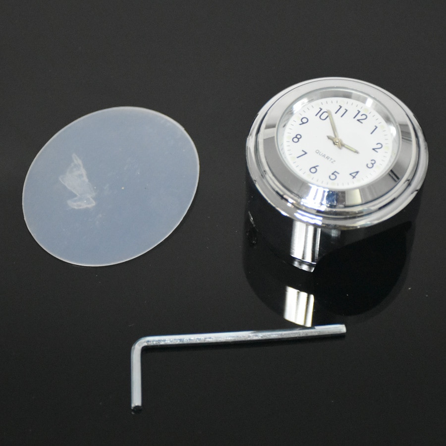 Motorfiets Accessoire Stuurhouder Klok Horloge Universele Waterdichte Motorcycle Fietsstuur Thermometer Klok Horloge