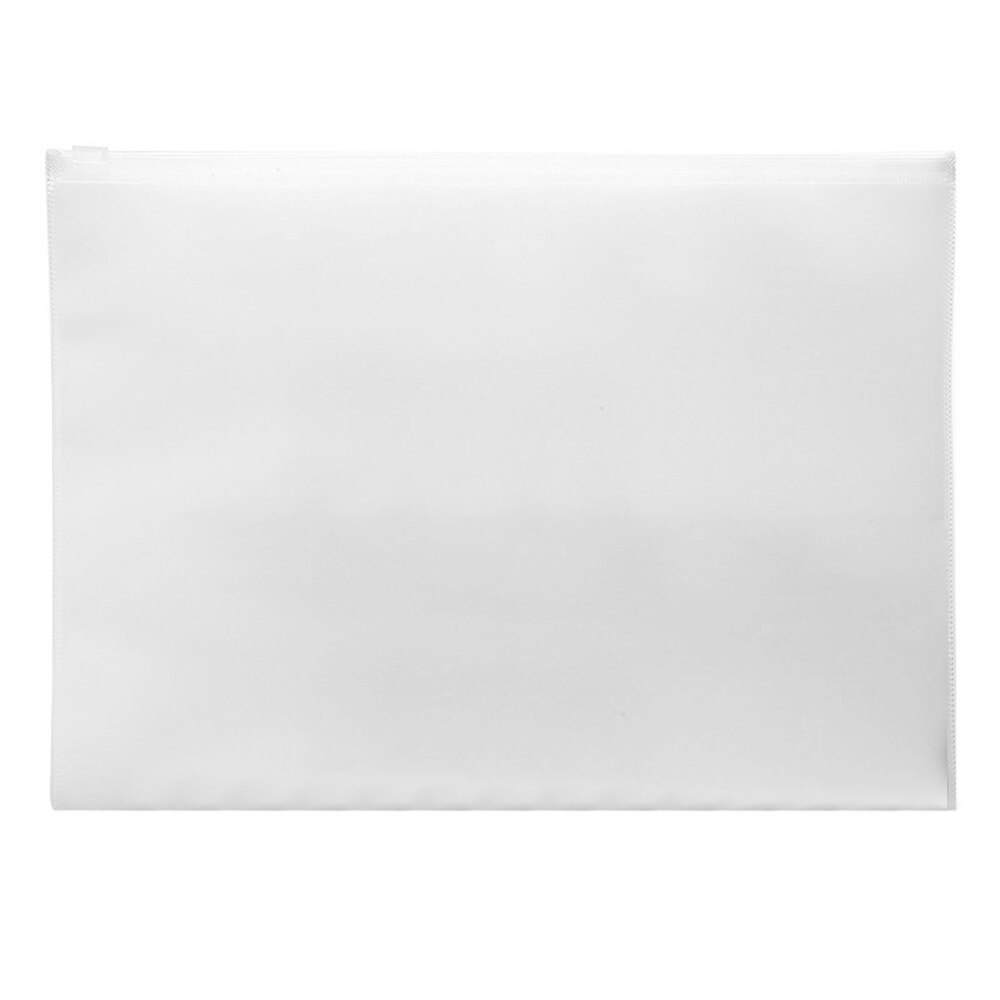 A4 Document Slider Bags File Bag Envelope Folders For Office Clear Waterproof Vertical Horizontal(Optional)