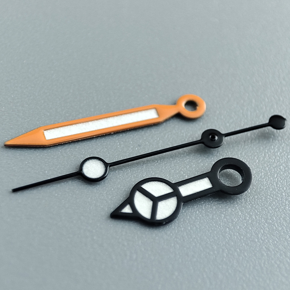 Horloge Accessoires Horloge Pointer NH35 Handen Zwarte Handen Orange Handen Groen Super Lichtgevende, Geschikt Voor NH35, NH36 Beweging A6