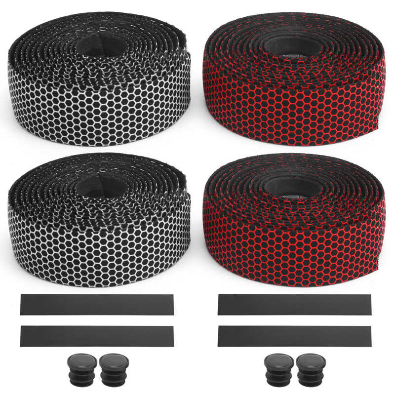 1 paio di nastro per manubrio per bici nastro elastico antiscivolo per bici da bicicletta