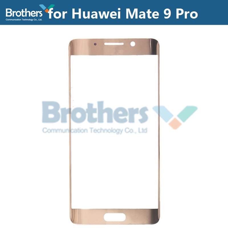 Lentille extérieure en verre avant pour Huawei Mate 9 Pro Mate9Pro verre d'écran tactile pour Mate9Pro avant LCD verre lentille téléphone remplacement