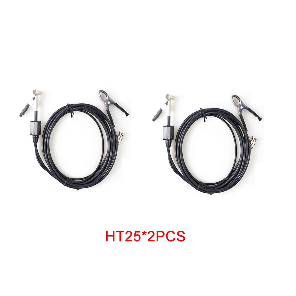 Hantek oscilloscope probe HT25 for Hantek 1008C original Automotive Oscilloscope 2.5 meters Ignition Capacitive decay up 10000:1: HT25 2PCS