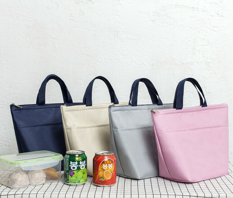 neueste Heiße Feste Mittagessen Tasche Isolierte Frauen Männer Tote Thermische Kasten Kühler Reise Picknick Tragen Tasche Mittagessen Taschen